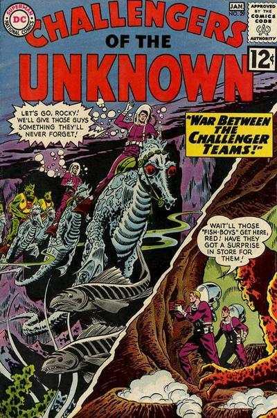 Challengers of the Unknown (1958 series) #29, VG (Stock photo)