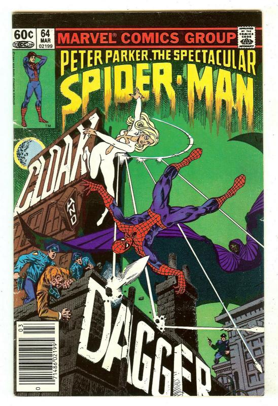 Spectacular Spiderman 64   1st Cloak & Dagger