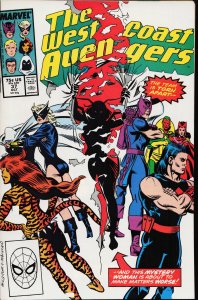 West Coast Avengers #37 (1988) West Coast Avengers / Avengers West Coast