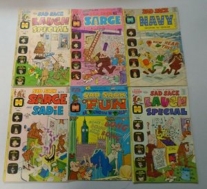 Bronze Age Sad Sack lot 18 different avg 4.0 VG (Harvey Comics)