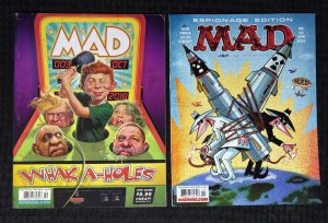 2018 MAD Magazine #3 & #18 FN/FN+ Alfred E Newman / Spy vs Spy LOT of 2