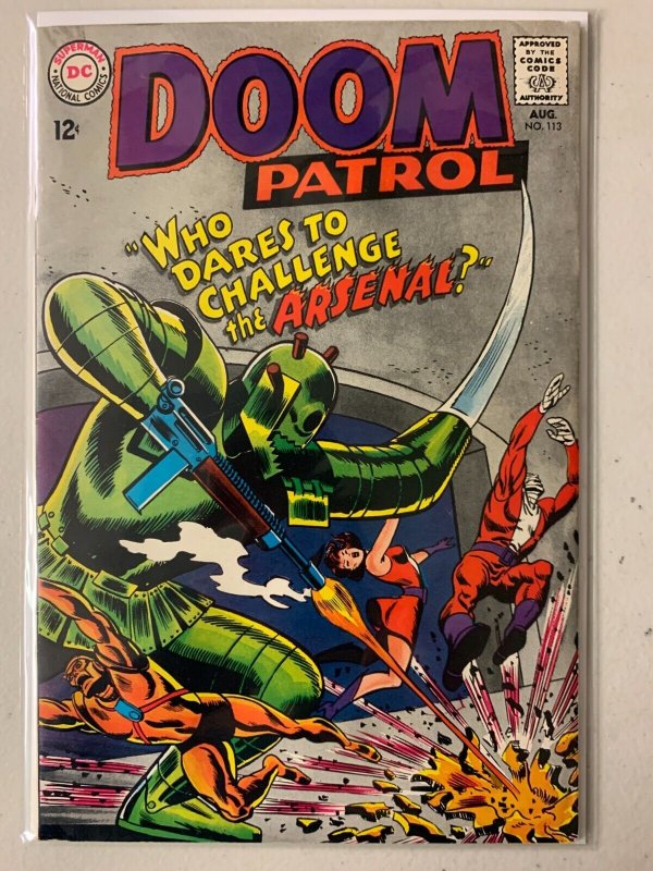 Doom Patrol #113 Arsenal 5.0 (1967)