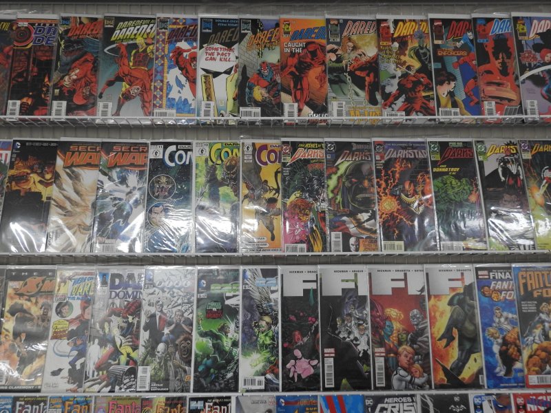 Huge Lot of 140+ Comics W/ Daredevil, Fantastic Four, X-Men! Avg. VF Condition!