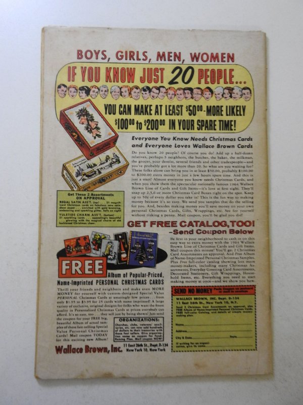 Journey Into Mystery #107 (1964) GD+ Condition 2 in spine split