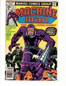 Machine Man #1 (1978) X-51 !!! Jack KING Kirby is Here !!!!!!!!!!!!!  / ID#364