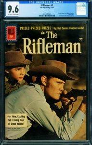 Rifleman #8  1961 - Dell -CGC 9.6 - Comic Book-2001738003