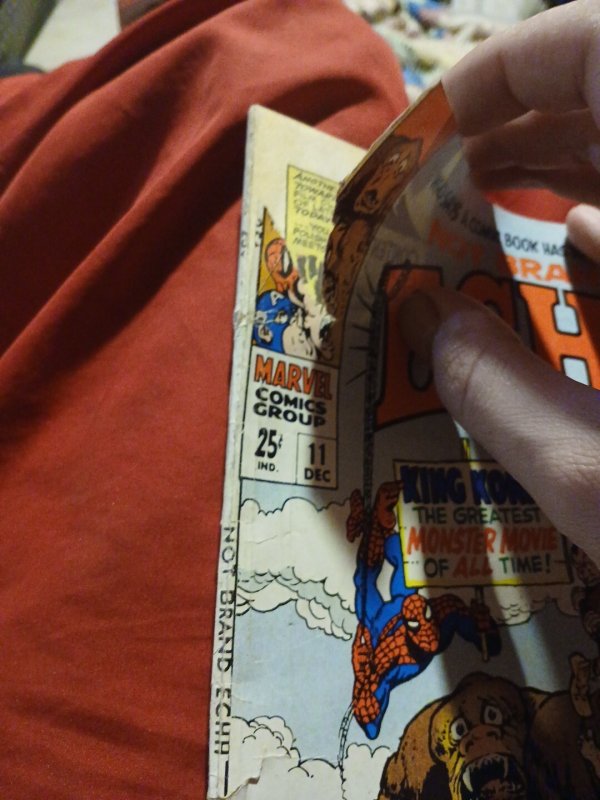 Not Brand Echh #11 King Kong Marvel Comics Silver Age 1968 Kraven The Hunter!