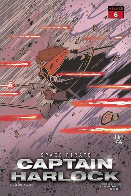 Space Pirate Captain Harlock #6B VF/NM; Ablaze | we combine shipping 