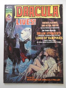 Dracula Lives #5 (1974) Lord of Vampires! Sharp VG+ Condition!