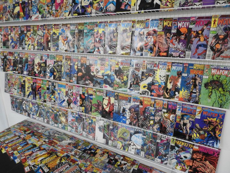 Huge Lot 190+ Comics W/ Marvel Comics Presents, Deathlok, Dazzler, +More! Avg FN