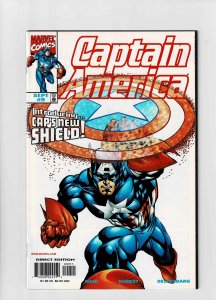 Captain America #9 (1998)  A Fat Mouse Almost Free Cheese 4th Menu Item (d)