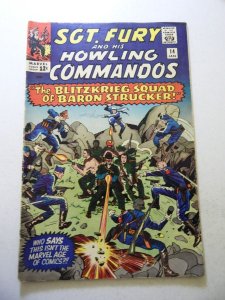 Sgt. Fury #14 (1965) VG/FN Condition small moisture stain