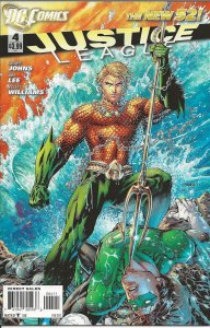 Justice League #4 (2012) - NM +