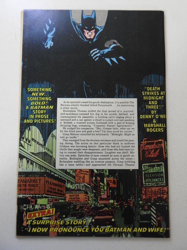Batman Spectacular (1978) FN/VF Condition!