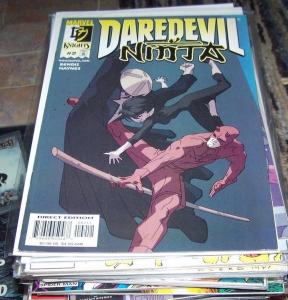 Daredevil: Ninja comics  # 2 3  (Jan 2001, Marvel) brian bendia the hand 