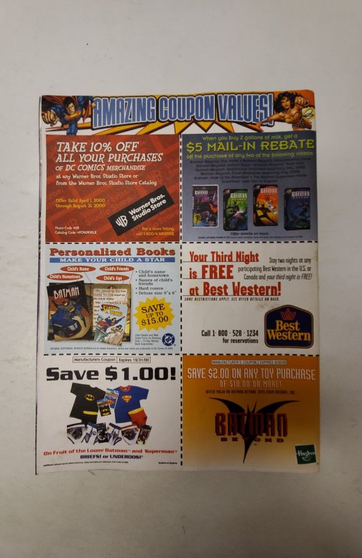 Adventures With The DC Super Heroes #1 (2000) NM DC Comic Book J725