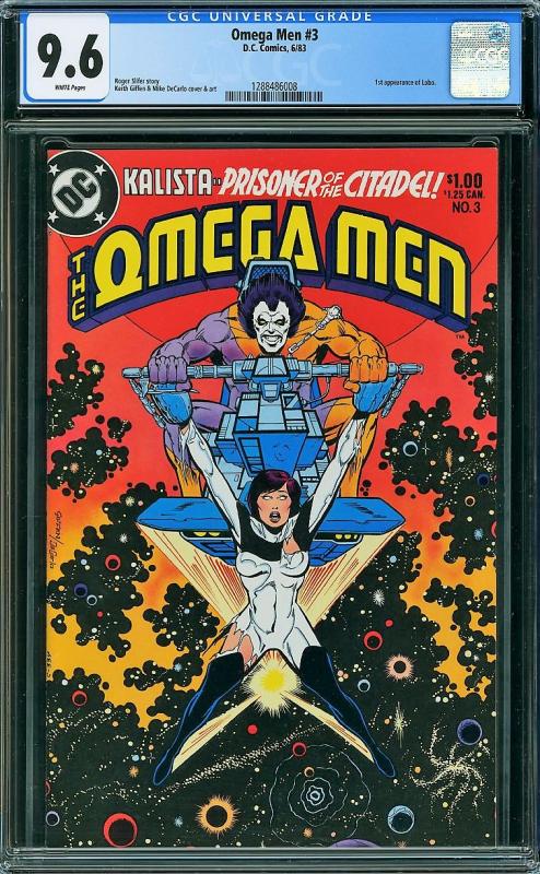 Omega Men #3 (DC, 1983) CGC 9.6