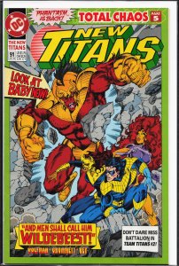 The New Titans #91 (1992) Deathstroke