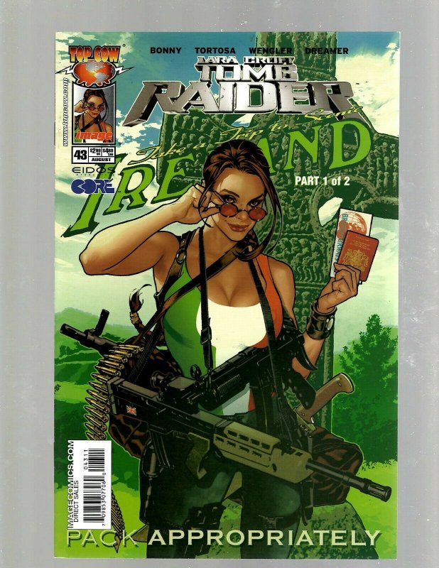 Lot Of 6 Tomb Raider Image Comic Books # 33 34 41 42 43 44 Adam Hughes Covr SM19