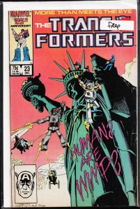The Transformers #23 (1986) Transformers