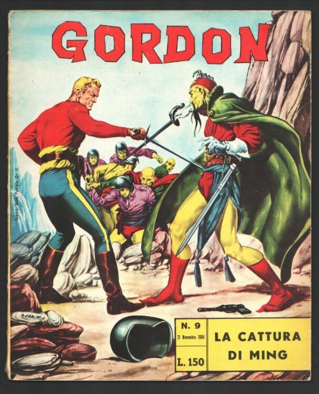 Gordon #310 1964-Flash Gordon by Alex Raymond in color-Flash vs Ming-VG?FN