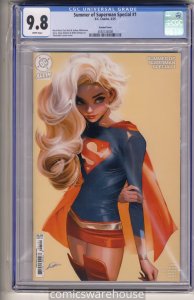 SUMMER OF SUPERMAN SPECIAL #1 (DC 6/25) CGC 9.8 LOZANO VARIANT COVER WHITE PAGES