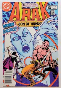 Arak Son of Thunder #21 (May 1983, DC) 7.5 VF-