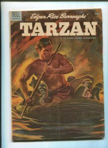 TARZAN #58 (5.0) DELL 1954