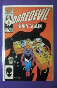 Daredevil #230 (1986) (tape pull back corner) vg