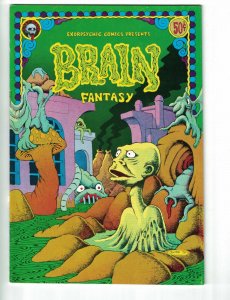 Brain Fantasy #1 FN (1st) last gasp underground comix george metzger rick shubb