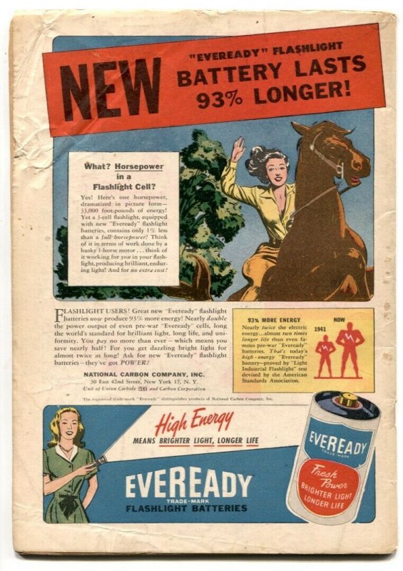 Captain Marvel Adventures #71 1947- Wheel Of Death VG