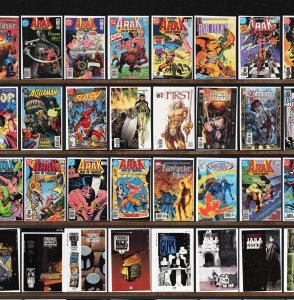 Huge Lot 140+ Comics with Cerebus, Fish Police, Thor, The Flash & More!