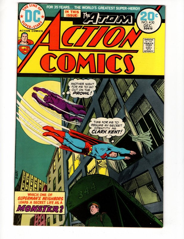 Action Comics #430 AMAZING HIGH-GRADE !!! Bronze Age DC Classic !!!