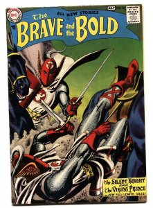 BRAVE AND THE BOLD #18-FN+-1958-DC-JOE KUBERT-RUSS HEATH fn-