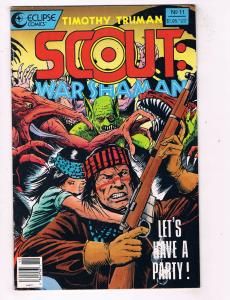 Scout War Shaman (1988) #11 Eclipse Comic Book Rosa Winter  HH3