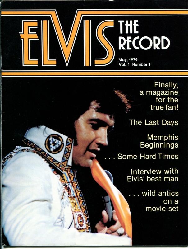 Elvis The Record #1 5/1979 1st issue-Elvis fanzine-candid pix-VG/FN