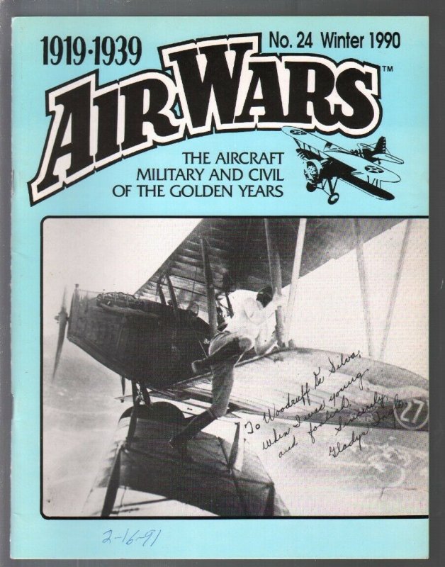 Air Wars #24  Winter 1990-Aircraft & air warfare of the middle years 1919-1939-G 