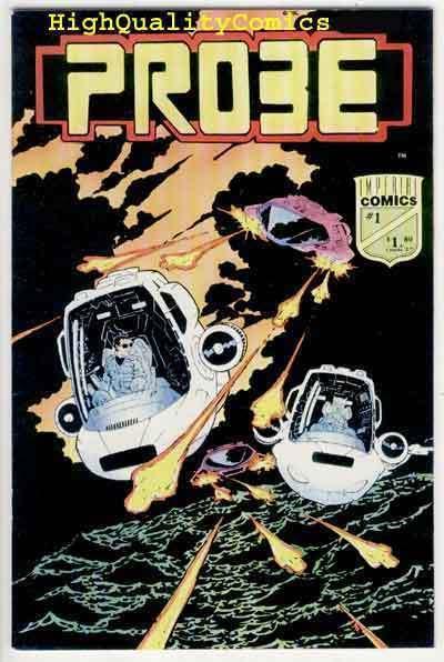 PROBE #1, NM, Imperial Comics, 1987, Sci-Fi, Aliens, more indies in store