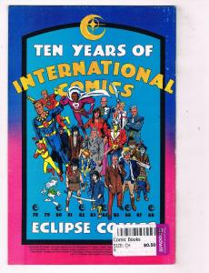 The Dreamery #10 VF Eclipse Comics Copper Age Comic Book 1988 DE48