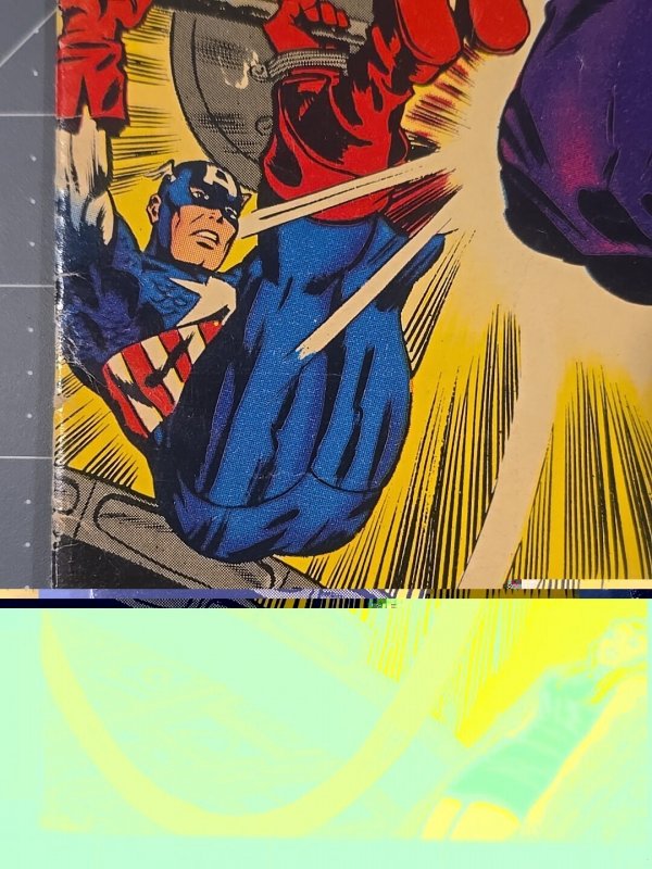 Captain America #108 Marvel Comics December 1968—Jack Kirby Art—Trapster App