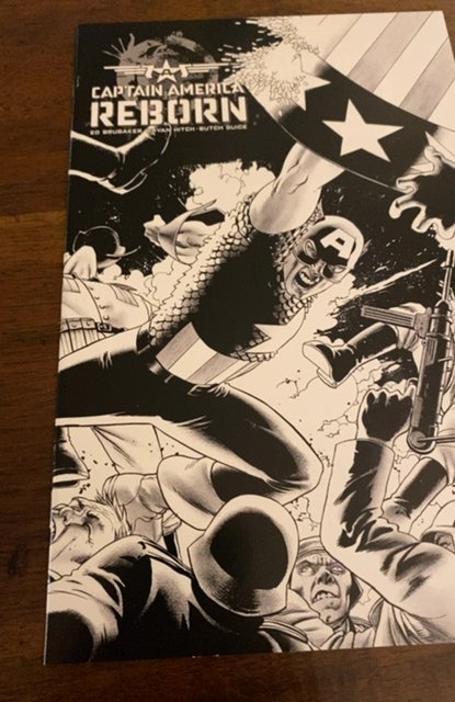 Captain America: Reborn #2 John cassaday Sketch Cover nm (2009)