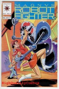 MAGNUS, ROBOT FIGHTER #17, NM+, Roger Stern, Valiant, more in store