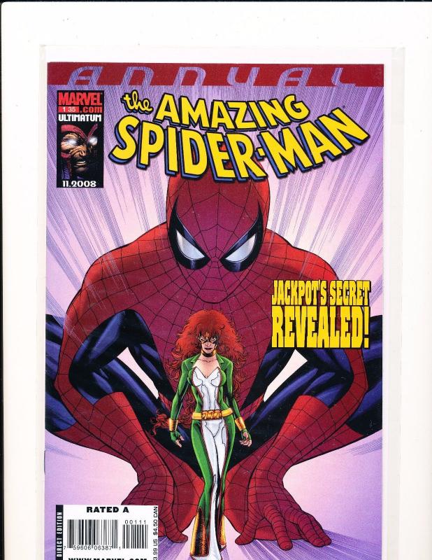 Marvel Comics Lot of 2 - The Amazing Spider-man ANNUAL #35 & #36 VF+ (SRU043)