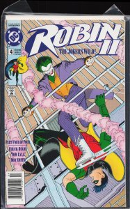 Robin II: The Joker's Wild! #4 Newstand Cover (1991)