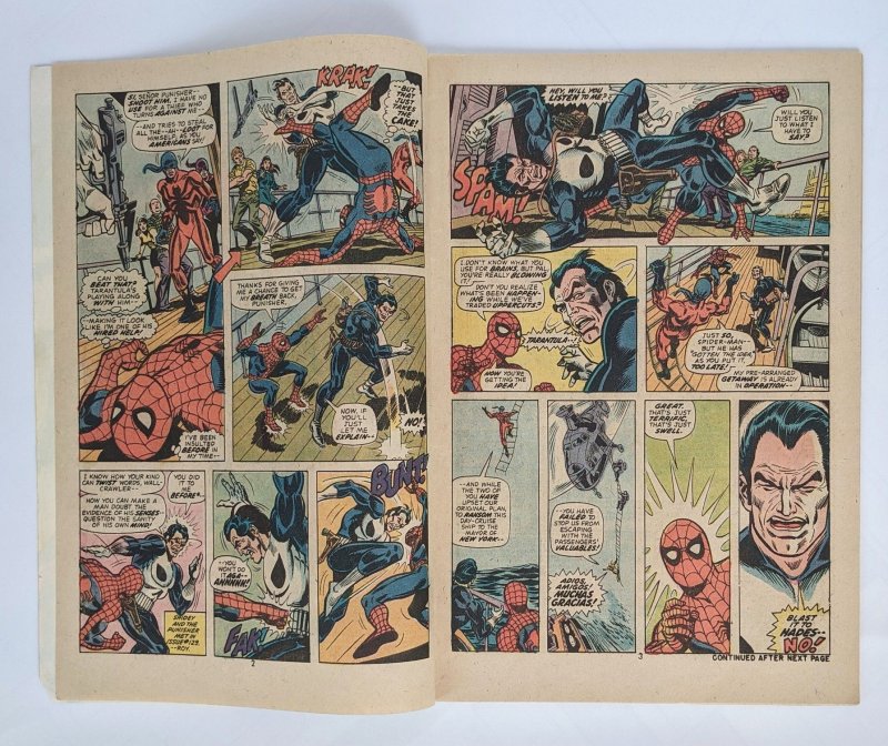 The Amazing Spider-Man #135 (1974)  GD+  MARVEL VALUE STAMP TORN OUT