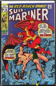 Sub-Mariner #26 (1970) Namor the Sub-Mariner [Moisture Damage]