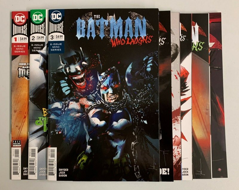 Batman Who Laughs #1-7 + The Grim Knight #1 (DC 2019) Scott Snyder (8.0+)