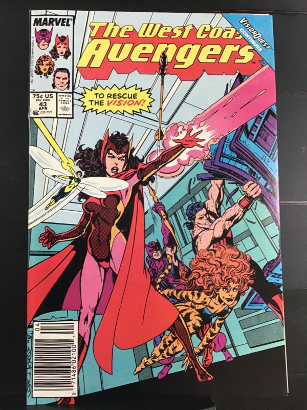 West Coast Avengers #43 (1989)