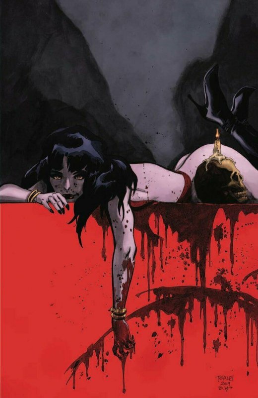 VAMPIRELLA 1 TIM SALE VIRGIN VARIANT 50TH ANNIVERSARY NEW W/COA