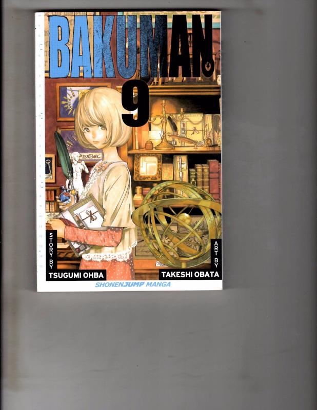 Bakuman Vol 9 TPB Manga Anime Death Note Bleach Naruto Dragonball WR1